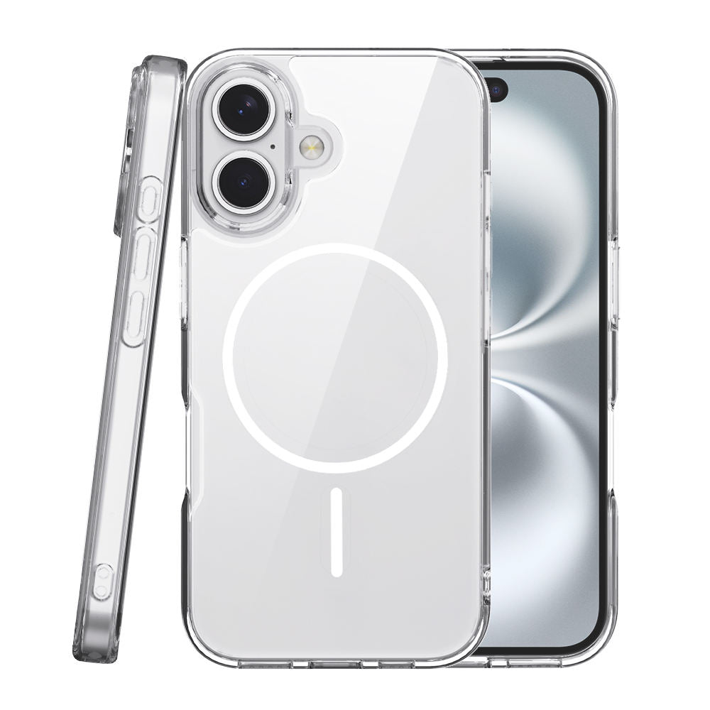 Valente Anti-Yellowing Clear Case Compatible with iPhone 16 – Slim & Shockproof TPU Cover