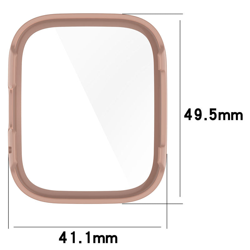 Valente Protective Case Cover Compatible with Redmi Watch 3 Active – All-Around TPU Bumper with Built-in Screen Protector