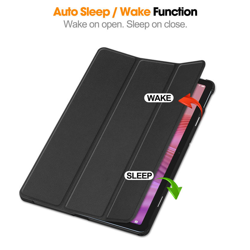 Valente Smart Flip Case with Pen Slot – Compatible with Lenovo Tab Plus (11.5) – Slim Stand Cover with Auto Sleep/Wake & Soft Back Protection