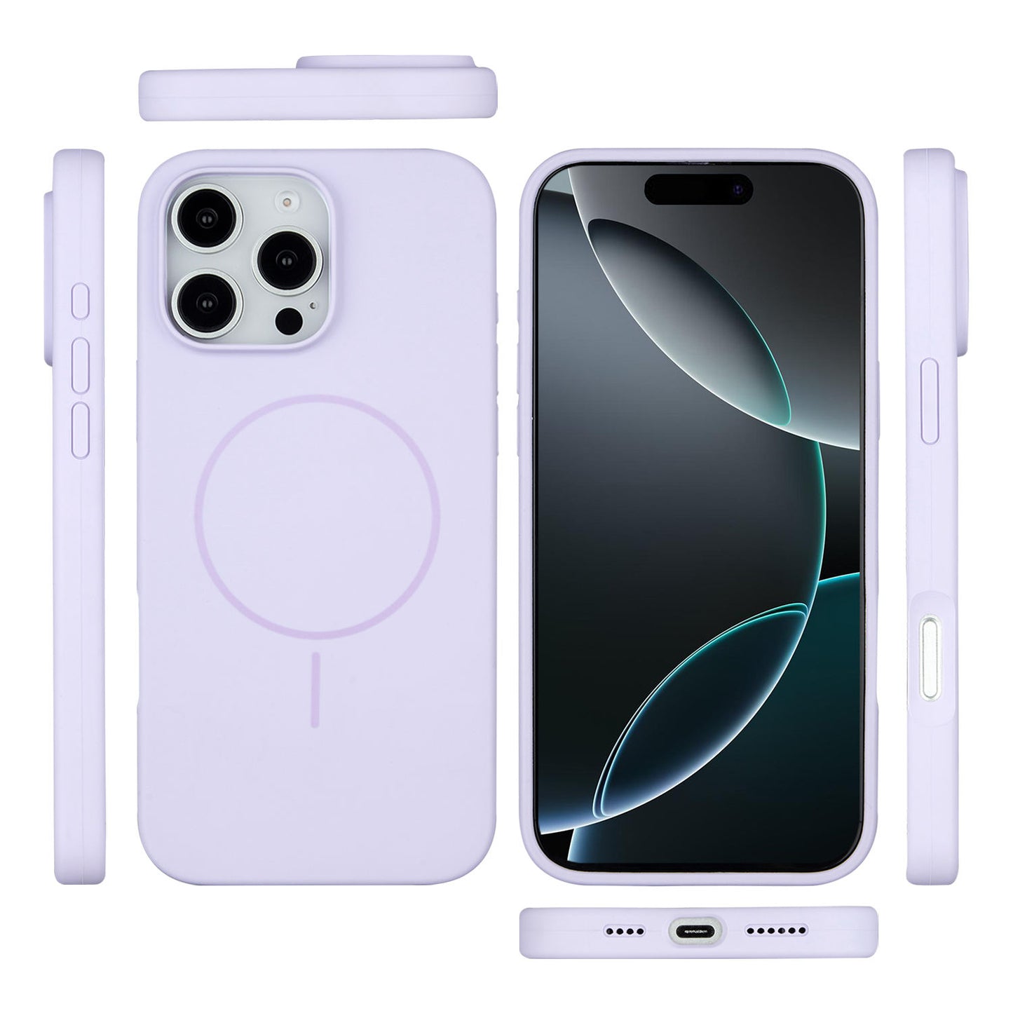 Valente Silicone Case for iPhone 16 Pro – Soft Touch, Slim Fit & Shockproof Protection
