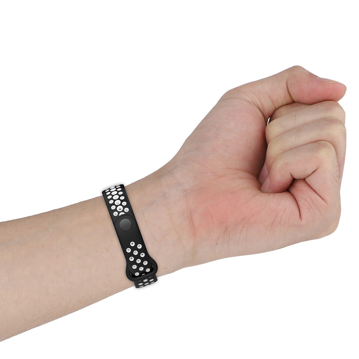 Valente Sport Strap Compatible with Amazfit Band 7 – Soft Silicone Replacement Band with Breathable & Adjustable Design