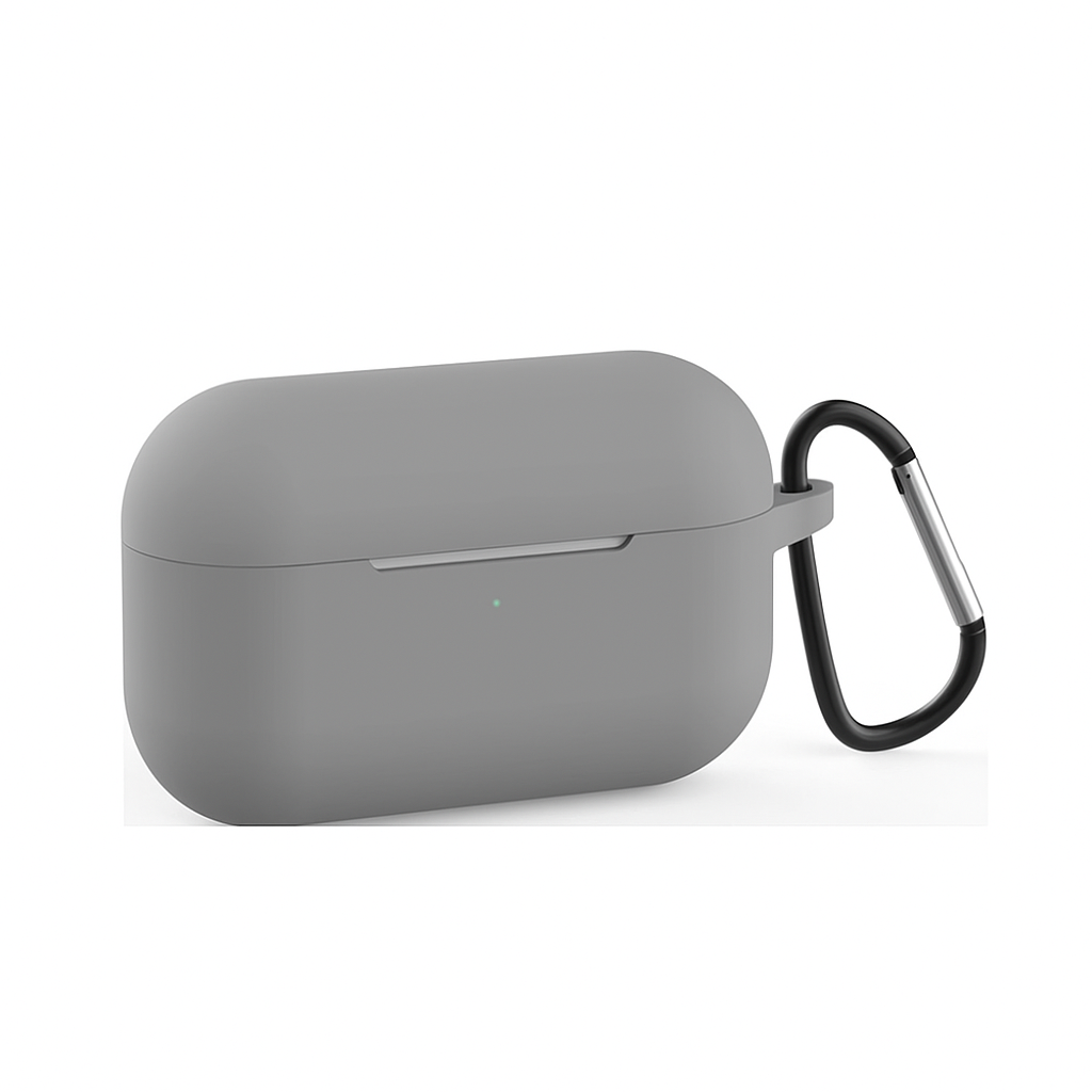Valente Protective Silicone Case Compatible with AirPods Pro 3 – Shockproof Cover with Carabiner Clip & Full Protection