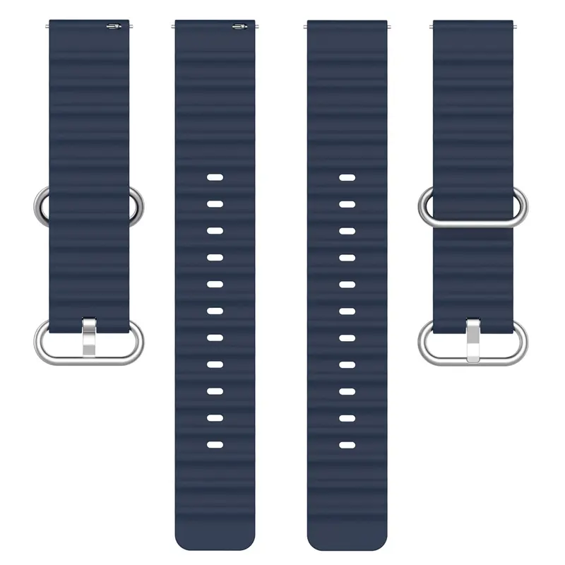 Valente 22mm Ocean Loop Watch Strap for Noise halo, Colorfit Pro 3,Colorfit Ultra,Oneplus Watch,Fossil Gen 5E 44mm, Gen 5(44mm),firebolt Invincible Plus, Legacy,cobra,Pebble Cosmos Luxe 2.0.