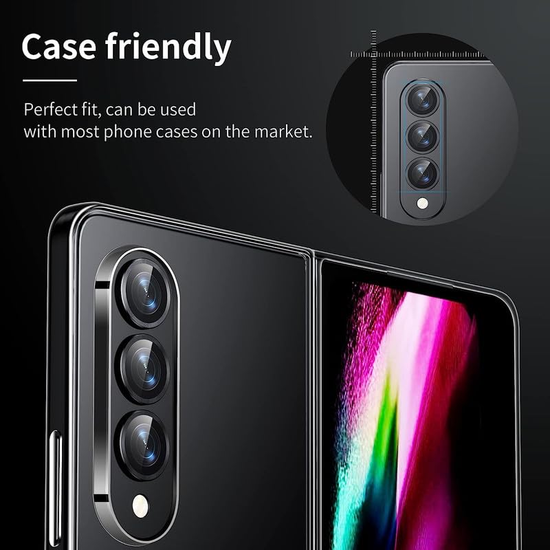 Valente Scratch resistant camera lens protector for Samsung Galaxy Z Fold 5