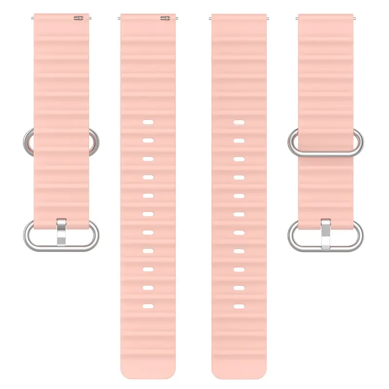 Valente 20mm Ocean Loop Watch Strap for Galaxy Watch Active 2 (40mm & 44mm),Active (40mm), Watch 3 (41mm),Boat Vertex,Amazfit Bip,GTR (42mm),GTS,Dizo Watch 2,firebolt infinity