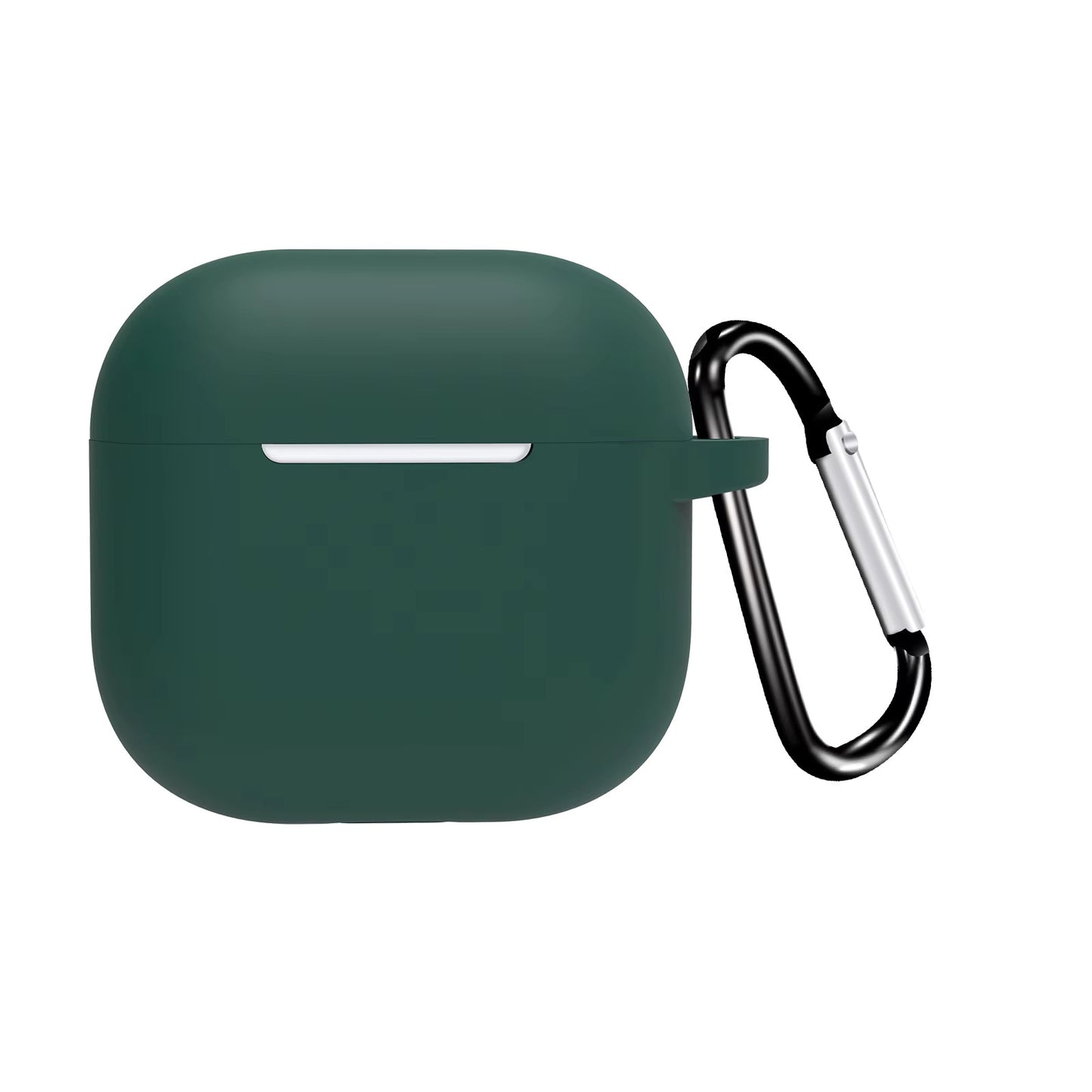 Valente Silicone Protective Case Compatible with AirPods 4 - Durable, Non-Slip Cover with Carabiner