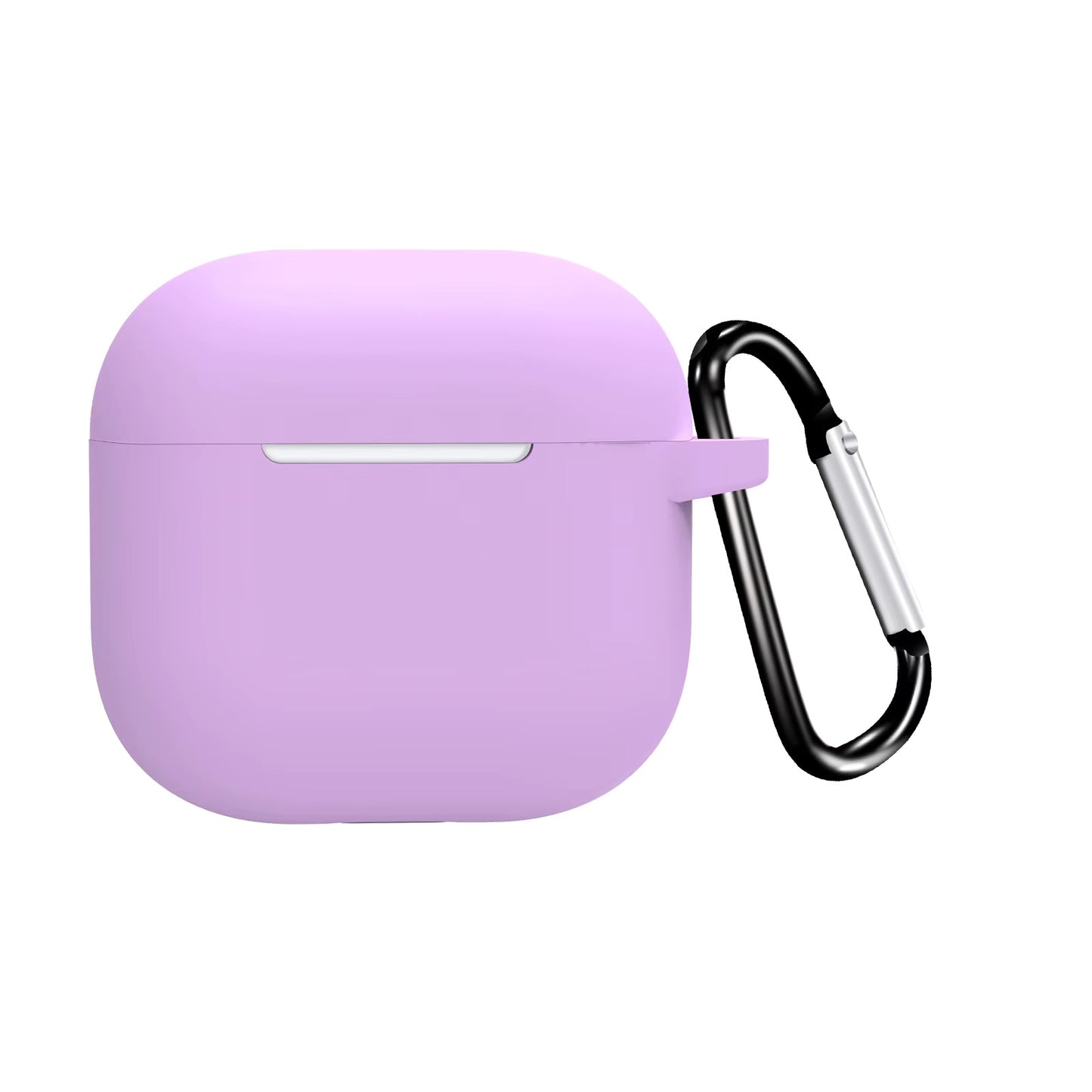 Valente Silicone Protective Case Compatible with AirPods 4 - Durable, Non-Slip Cover with Carabiner