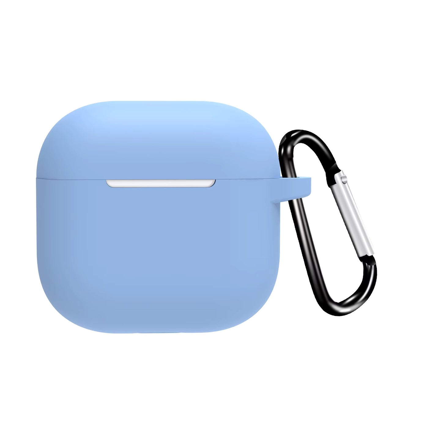 Valente Silicone Protective Case Compatible with AirPods 4 - Durable, Non-Slip Cover with Carabiner