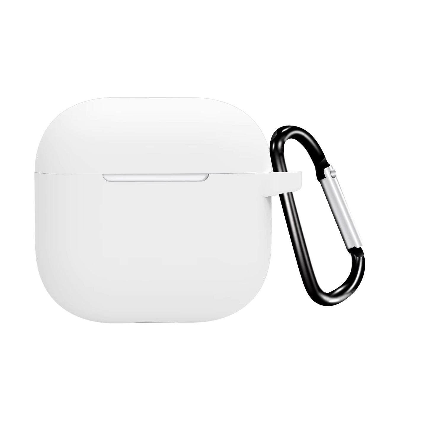 Valente Silicone Protective Case Compatible with AirPods 4 - Durable, Non-Slip Cover with Carabiner