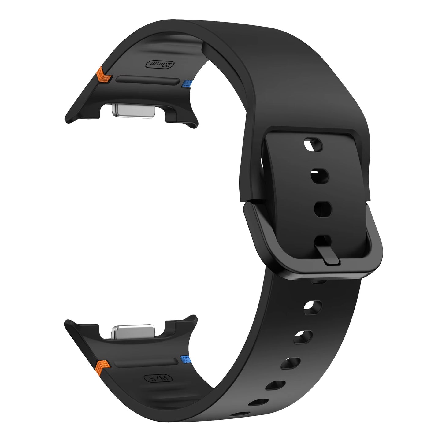 Valente Silicone Sport Strap Compatible with Samsung Galaxy Watch 8 / 8 Classic – Durable Replacement Band with Secure Buckle & Breathable Design