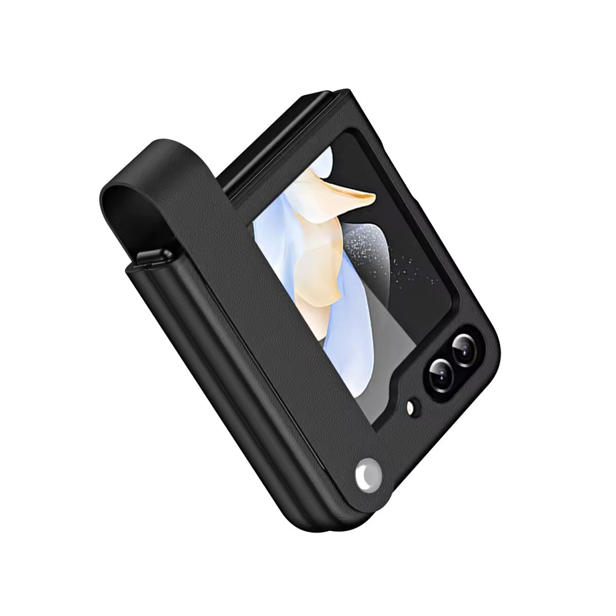 Valente Slim Leather Texture Case for Samsung Galaxy Z Flip 5