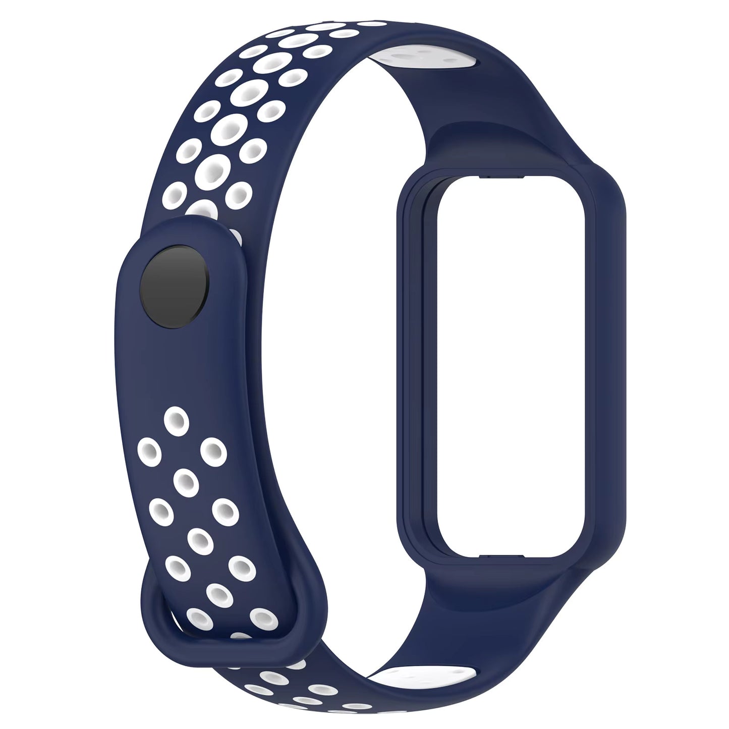 Valente Sport Strap Compatible with Amazfit Band 7 – Soft Silicone Replacement Band with Breathable & Adjustable Design