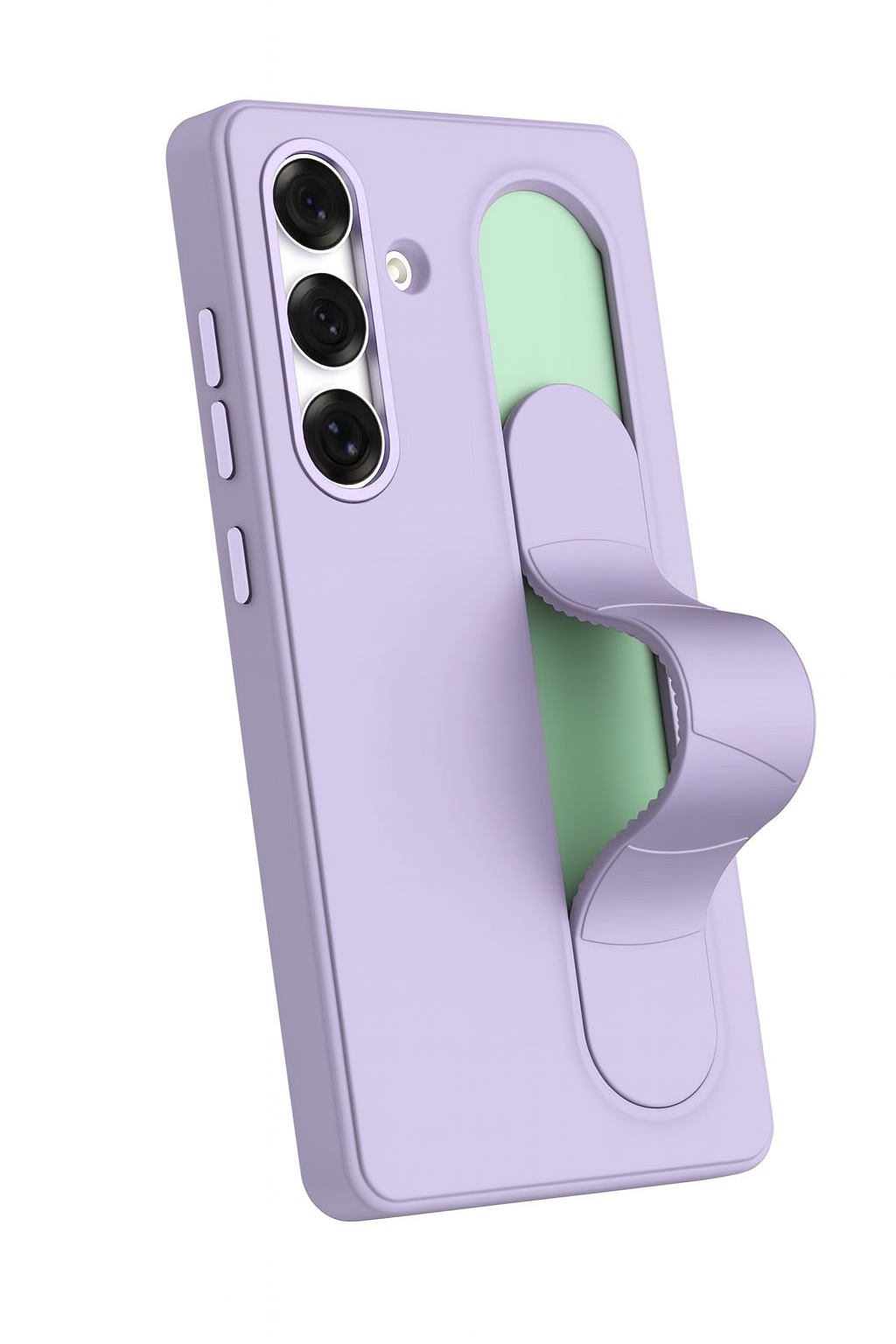 Valente Protective Case with Finger Strap & Stand Feature Compatible with Samsung Galaxy S25 Ultra – Slim Shockproof Cover with Enhanced Grip & Hands-Free Viewing