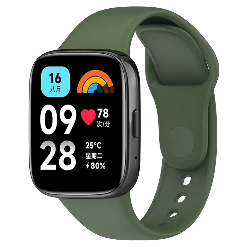 Valente Soft Silicone Watch Straps for Redmi Watch 3 Active