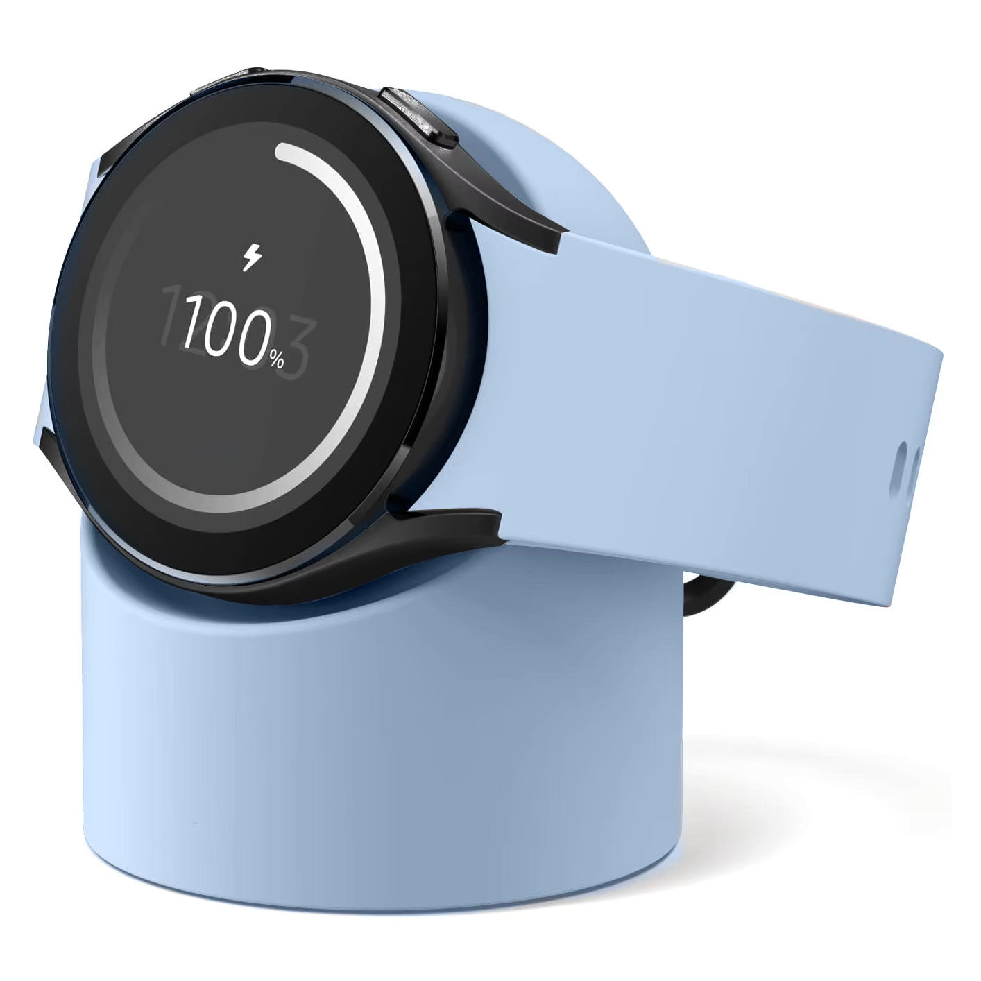 Valente Silicone Charger Dock for Galaxy Watch 7/6/5/Ultra – Charging Stand Holder Base