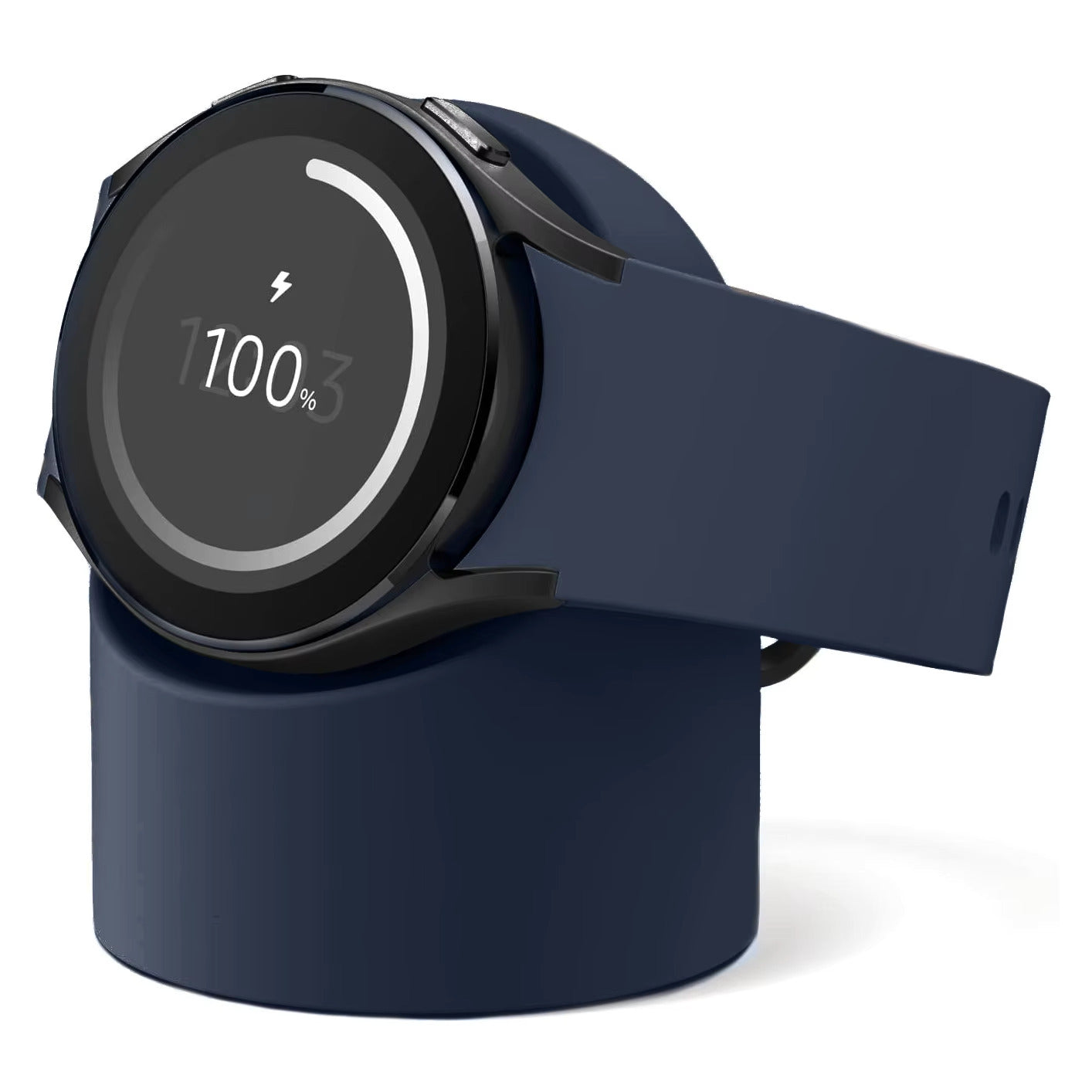 Valente Silicone Charger Dock for Galaxy Watch 7/6/5/Ultra – Charging Stand Holder Base