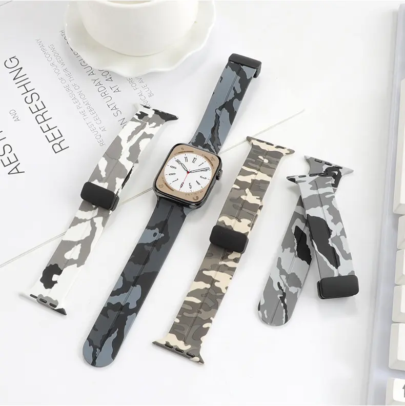Valente Magnet Buckle Strap For Fire-Boltt Visionary BSW046, Ring BSW005, Call BSW014, Ring Pro BSW029