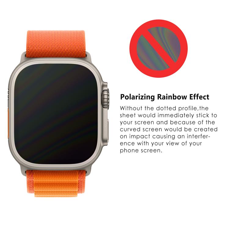 Valente Edge to Edge 9H Tempered glass With Installation Kit for Apple Watch Series 4,5,6,SE(44mm) Only