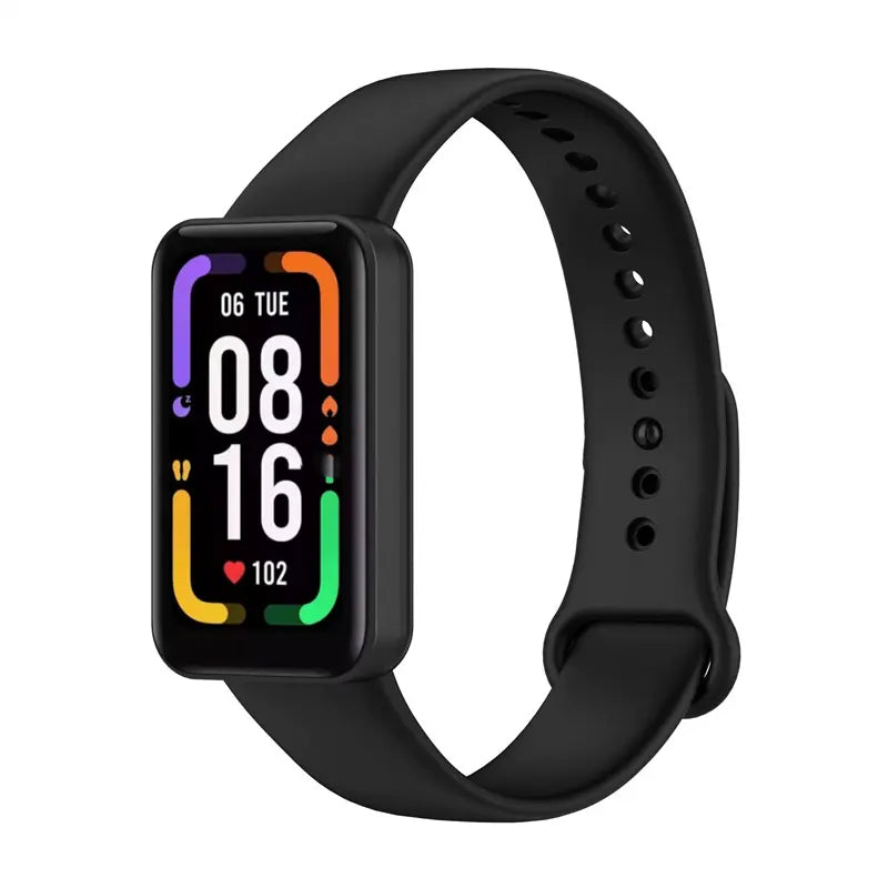 Valente Soft Silicon Band Strap Compatible for Redmi Band Pro (Pack of 3)