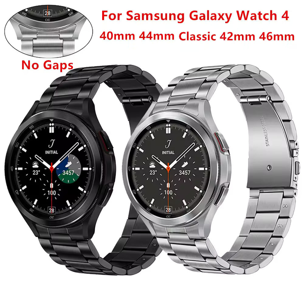 Valente Heavy Metal Strap Compatible For Samsung Galaxy Watch 4/5/6