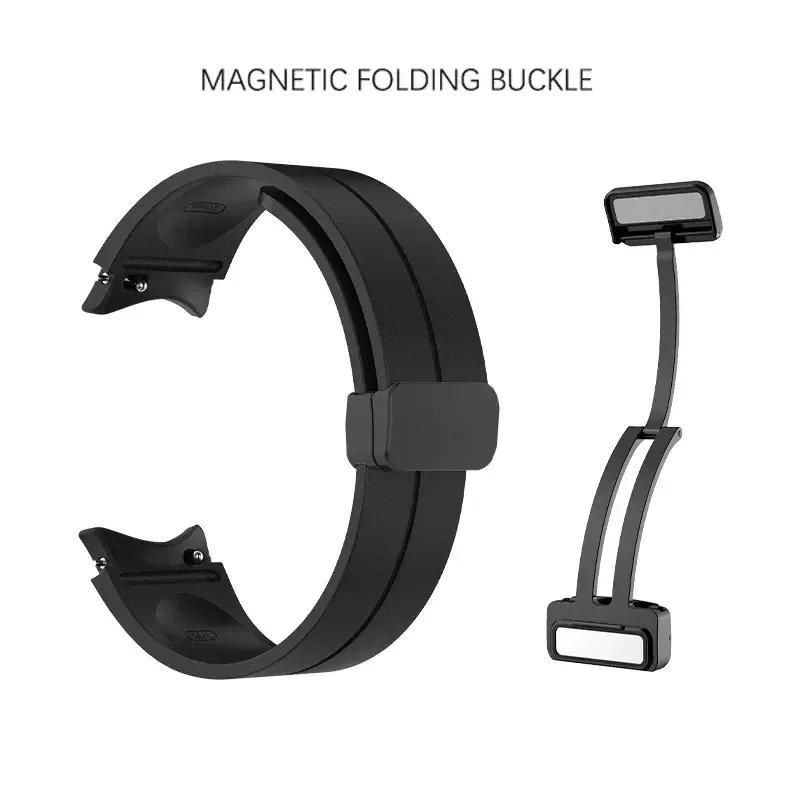 Valente Adjustable Magnetic Buckle Silicone Bands for Samsung Galaxy Watch Series 4/5/6