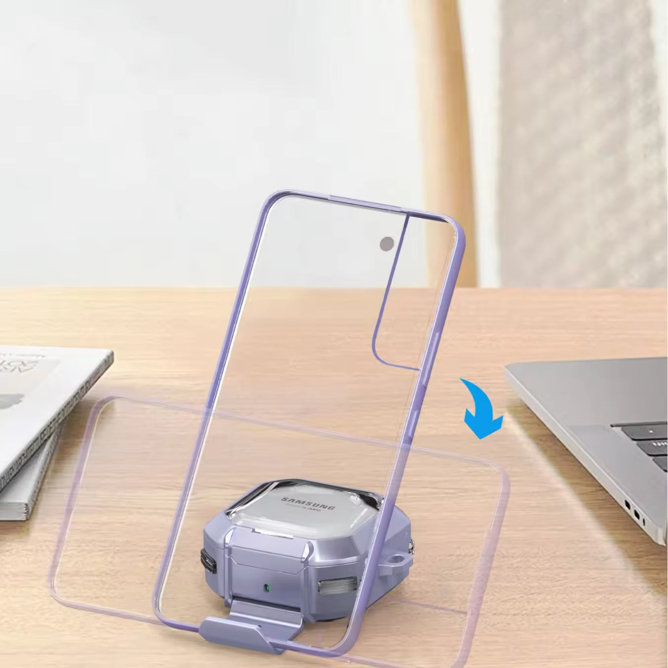 Valente Protective Cases Compatible with Galaxy Buds FE (2023), Buds 2 Pro (2022), Buds 2 (2021), Buds Pro (2021), Buds Live (2020)