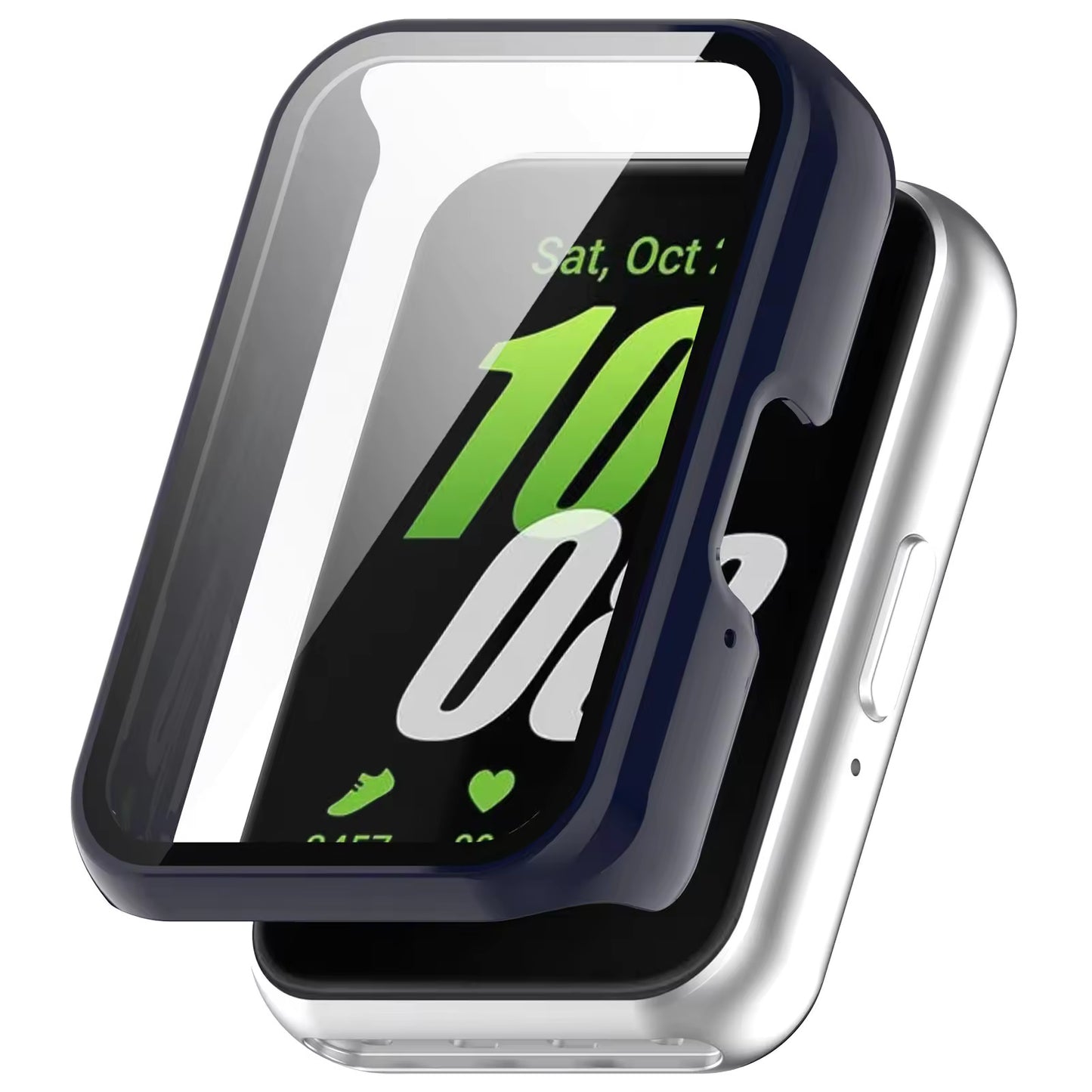 Valente Hard Protective Case for Samsung Galaxy Fit 3 - Full Coverage Screen Protector and Shockproof Bumper