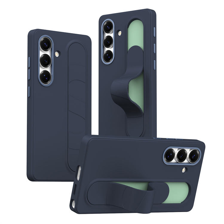 Valente Protective Case with Finger Strap & Stand Feature Compatible with Samsung Galaxy S25 Ultra – Slim Shockproof Cover with Enhanced Grip & Hands-Free Viewing