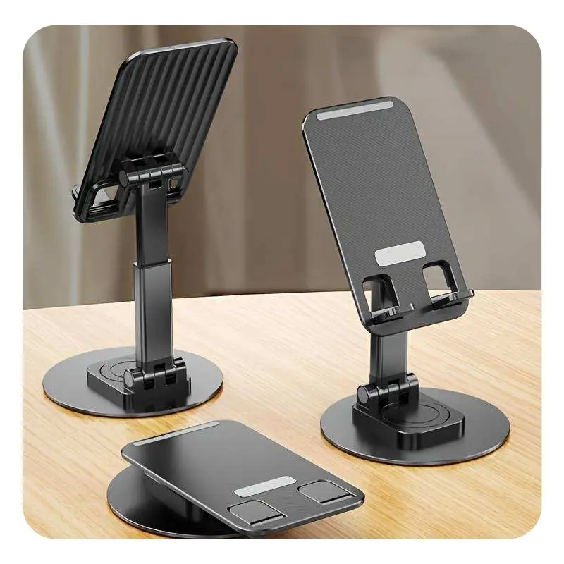 Valente 360° Rotatable Adjustable Phone Stand – Universal & Durable Desk Holder for Smart Devices