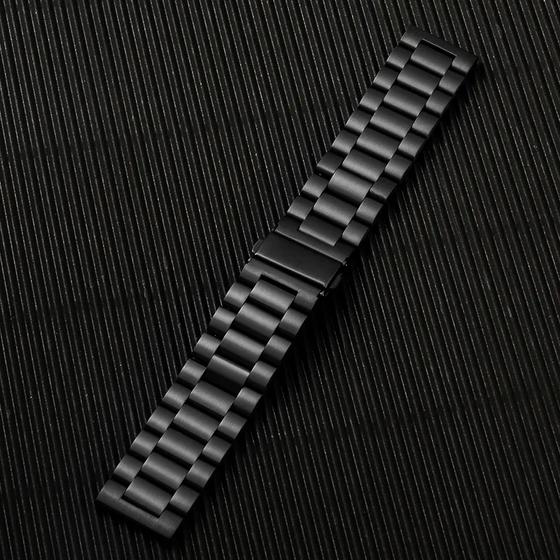 Valente 22mm Metal Watch Strap for Noise halo, Colorfit Pro 3,Colorfit Ultra,Oneplus Watch,Fossil Gen 5E 44mm, Gen 5(44mm),firebolt Invincible Plus, Legacy,cobra,Pebble Cosmos Luxe 2.0.