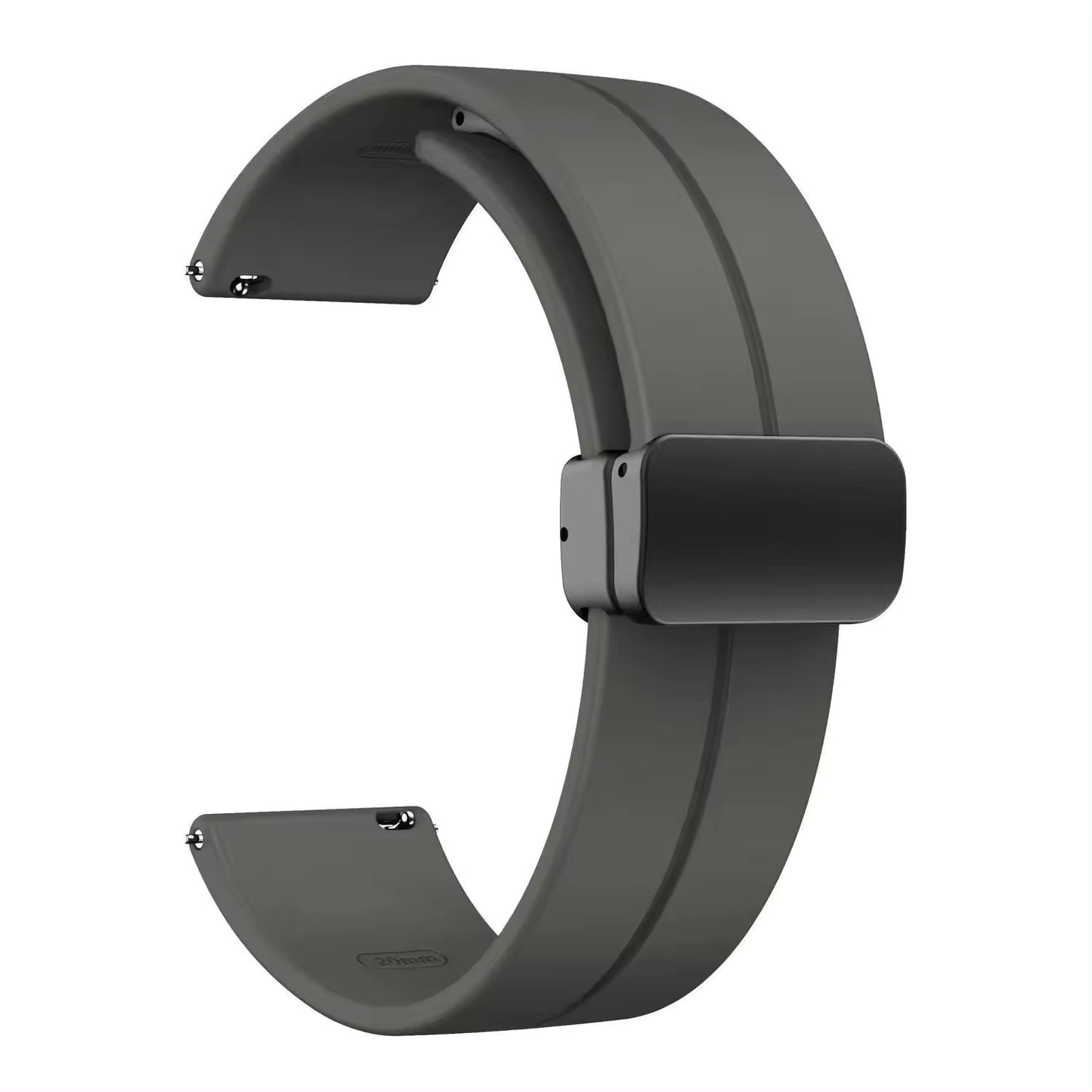 Valente 22mm Magnetic buckle Watch Strap for Noise halo, Colorfit Pro 3,Colorfit Ultra,Oneplus Watch,Fossil Gen 5E 44mm, Gen 5(44mm),firebolt Invincible Plus, Legacy,cobra,Pebble Cosmos Luxe 2.0.