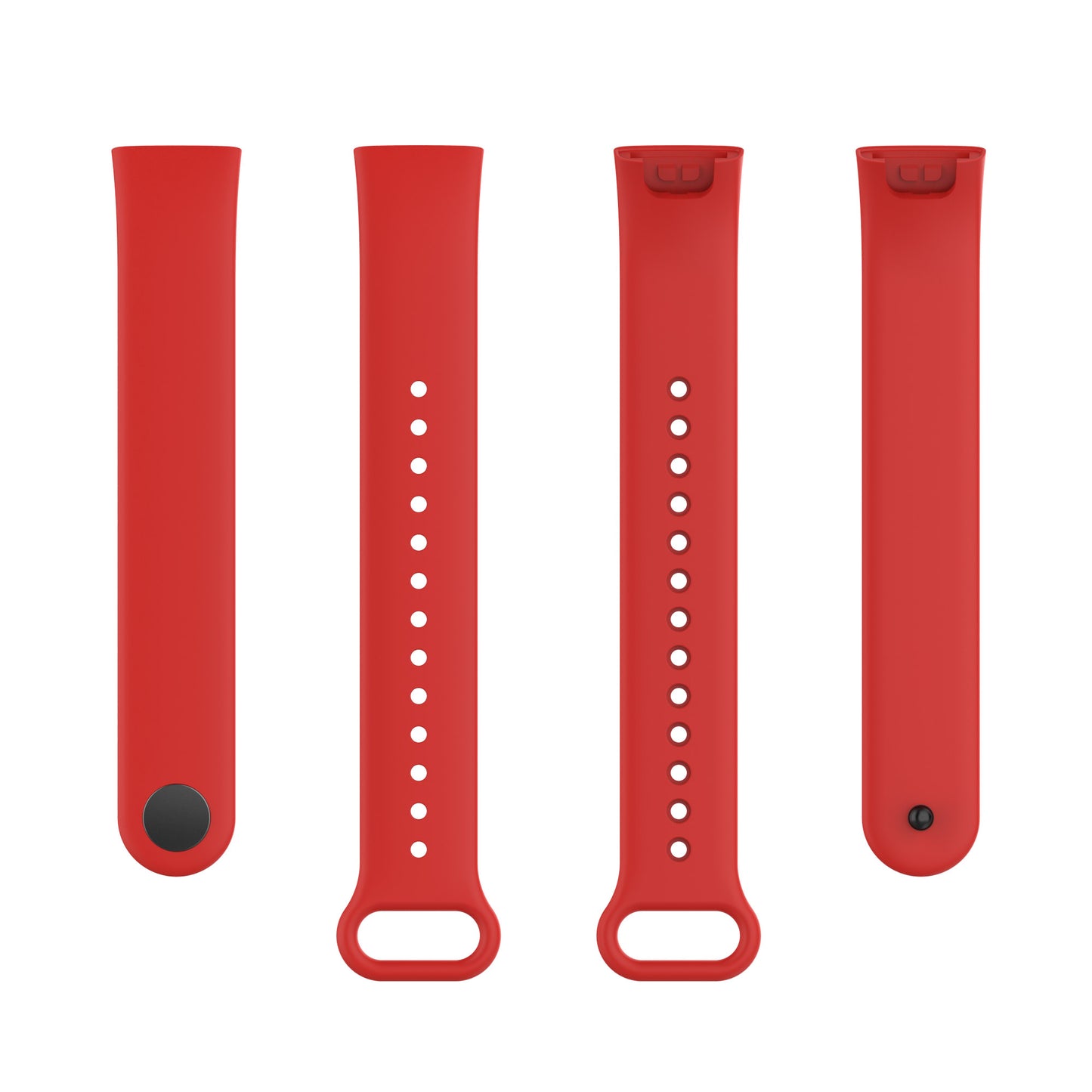 Valente Soft Silicon Band Strap Compatible for Redmi Band Pro (Pack of 3)
