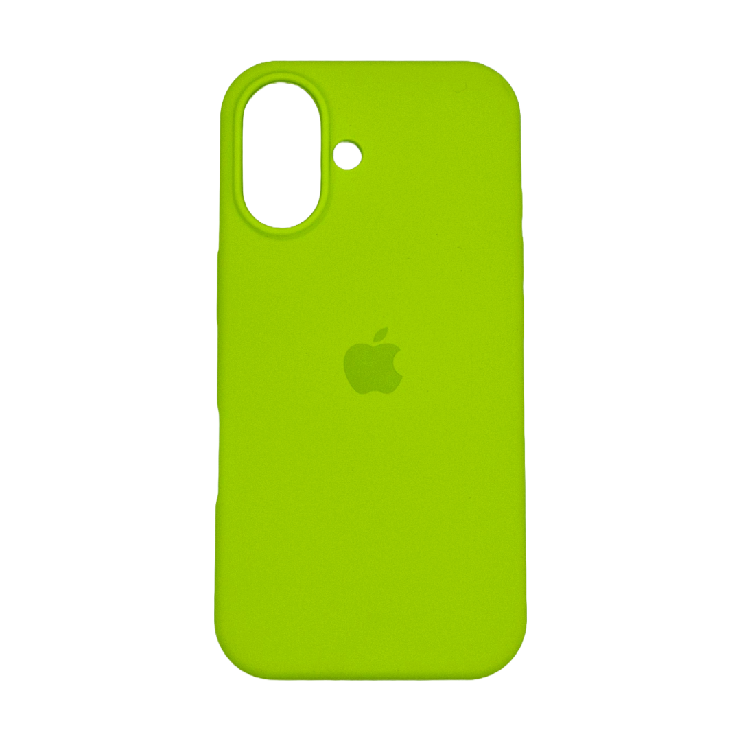 Valente Silicone Case Cover with Microfiber Lining for iPhone 16 - Enhanced Protection, Precision Fit