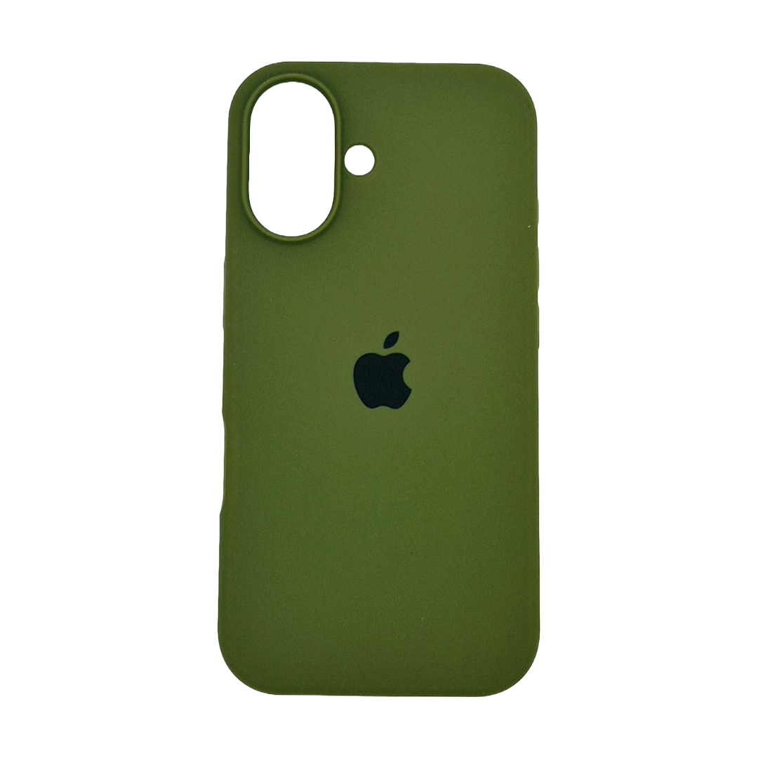 Valente Silicone Case Cover with Microfiber Lining for iPhone 16 - Enhanced Protection, Precision Fit