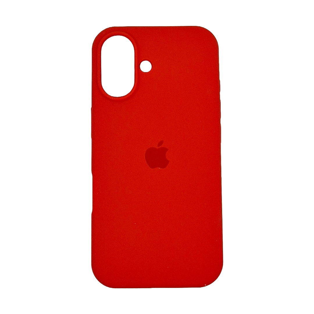 Valente Silicone Case Cover with Microfiber Lining for iPhone 16 - Enhanced Protection, Precision Fit