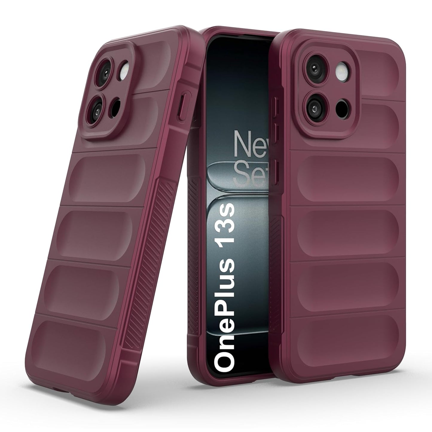 Valente Shockproof Protective Case Compatible with OnePlus 13s – Rugged Bumper Cover with Anti-Slip Grip & Camera Protection