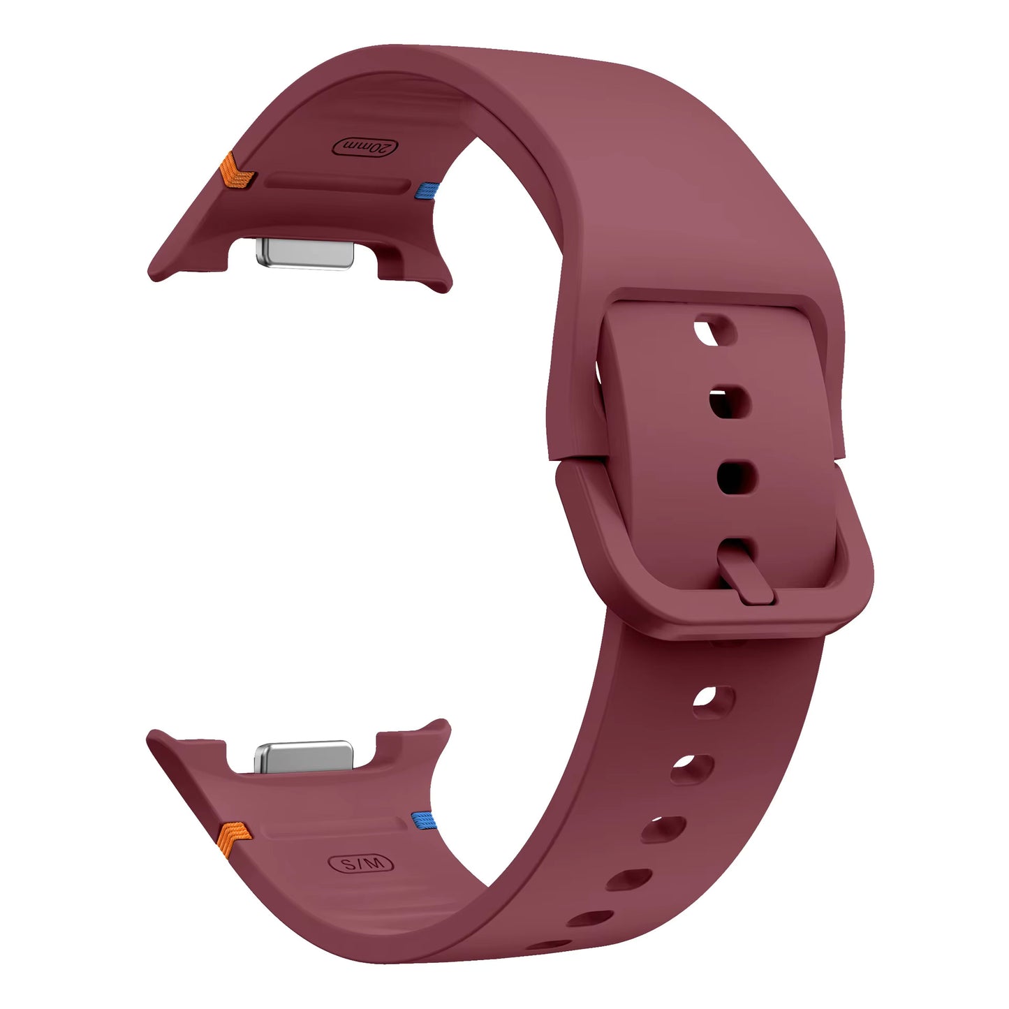 Valente Silicone Sport Strap Compatible with Samsung Galaxy Watch 8 / 8 Classic – Durable Replacement Band with Secure Buckle & Breathable Design
