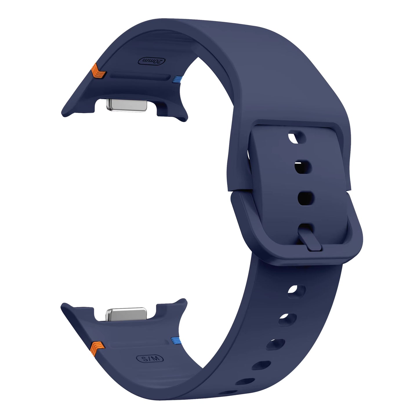 Valente Silicone Sport Strap Compatible with Samsung Galaxy Watch 8 / 8 Classic – Durable Replacement Band with Secure Buckle & Breathable Design