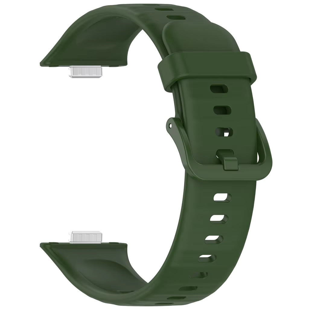 Valente Silicone Watch Strap Compatible with Huawei Watch Fit 3/3 Pro / 4/4 Pro – Soft & Secure Replacement Band