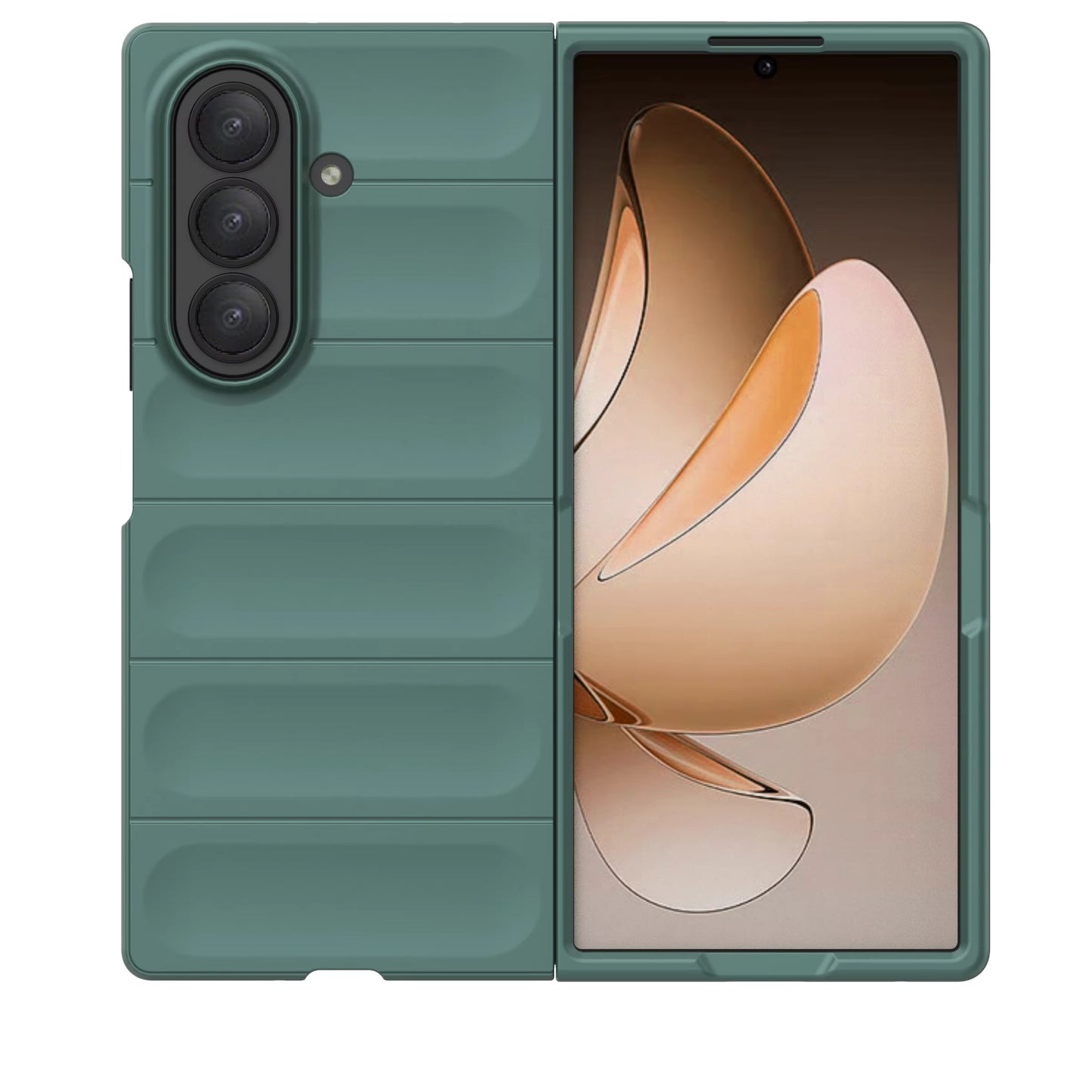 Valente Rugged Case for Galaxy Z Fold 7 – Full Body Shockproof Protective Cover, Slim Fit, Anti-Slip Grip