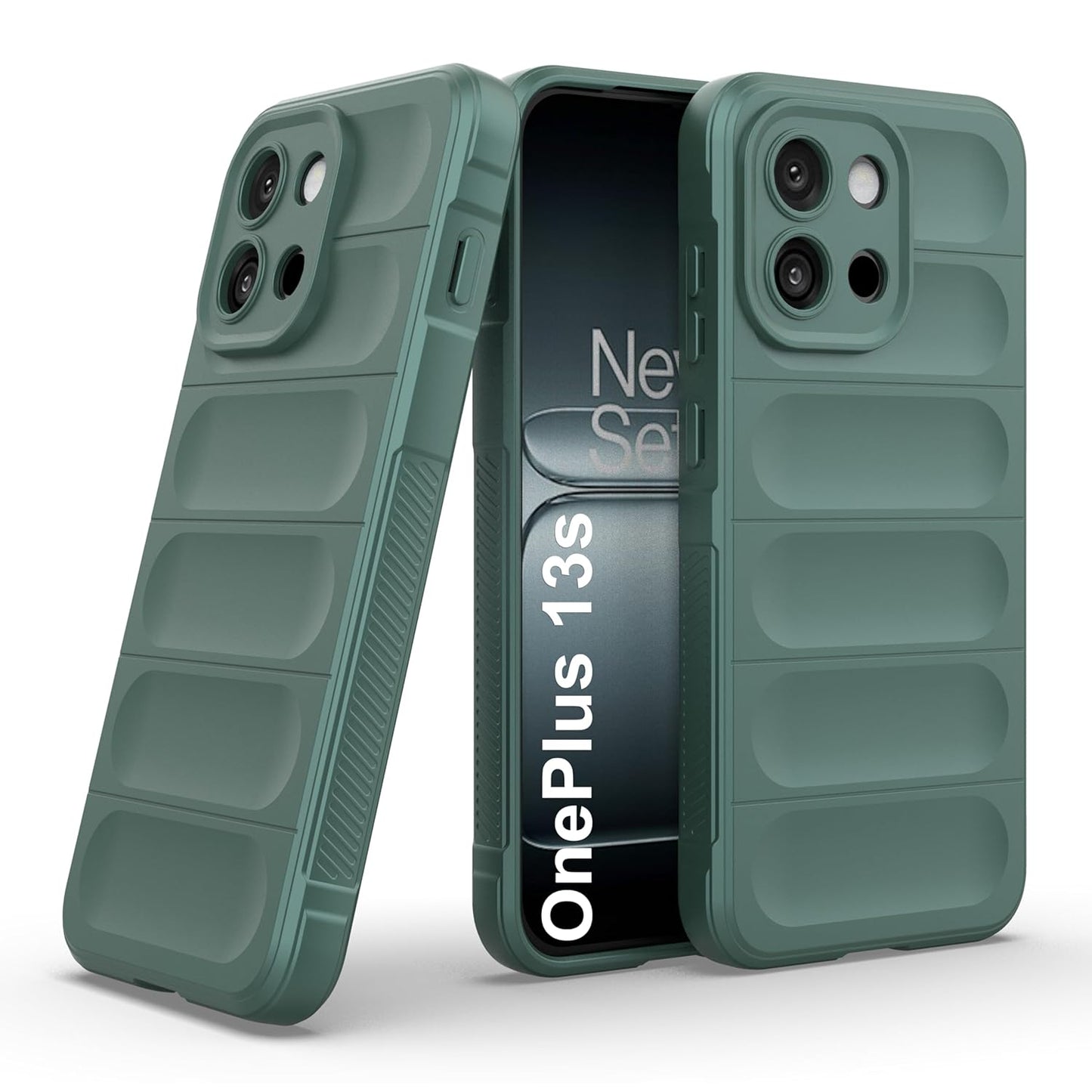 Valente Shockproof Protective Case Compatible with OnePlus 13s – Rugged Bumper Cover with Anti-Slip Grip & Camera Protection