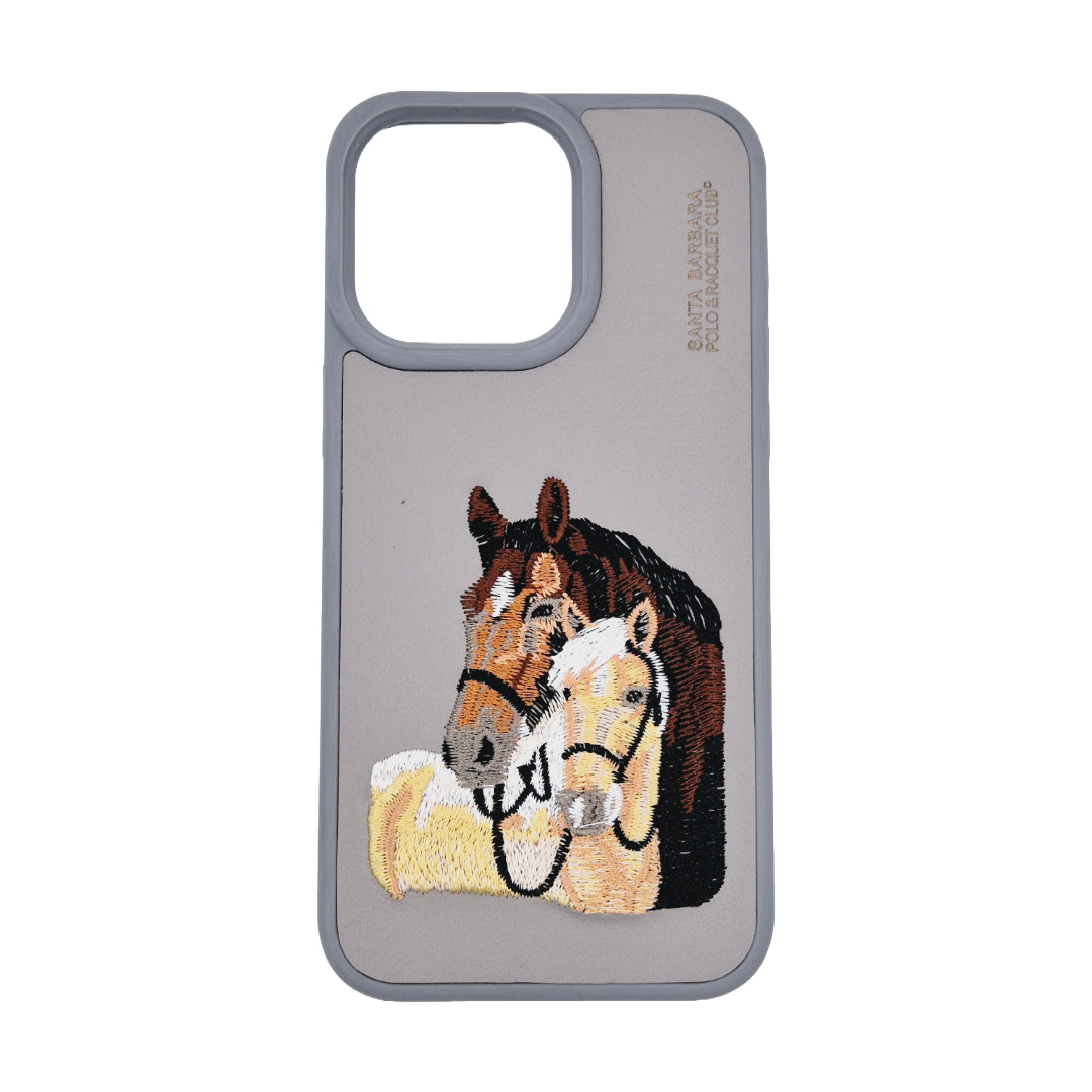 Valente Polo Heavy Quality Stitched Case Cover for iPhone 15 Pro - Premium Protection