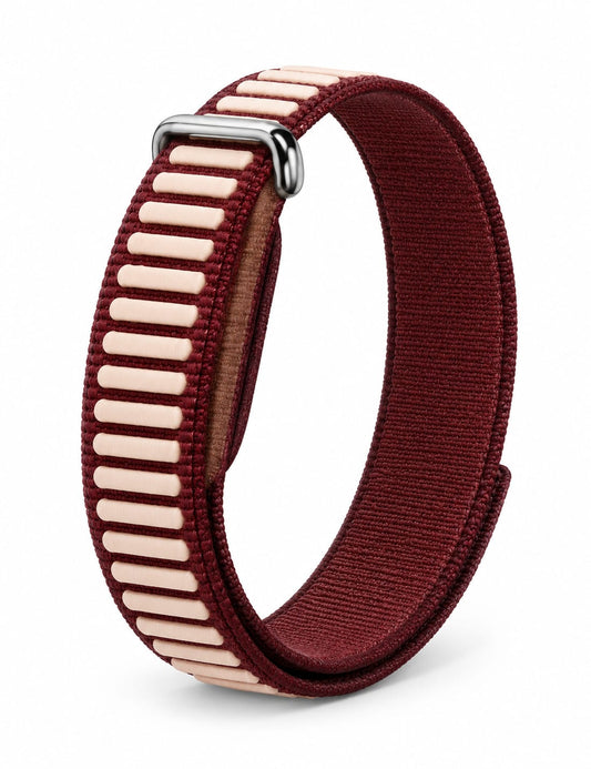 Valente Woven Fabric Replacement Wrist Band Compatible with Fitbit Air, Adjustable Nylon Fitness Tracker Strap, Lightweight Breathable Sports Watch Band with Secure Fastening for Daily Wear and Exercise