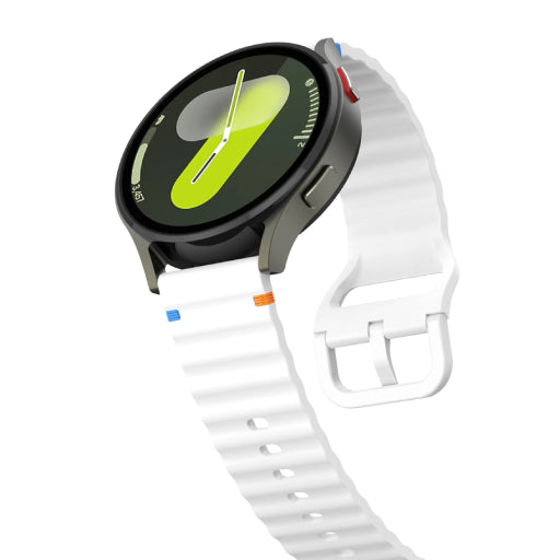 Valente Silicone 22mm Sport Strap Compatible with Noise Twist, Halo 2, Pulse 2 Pro, Macro, Fire-Boltt Phoenix Pro, Ninja Call Pro Max, Boult Trail Smart Watch