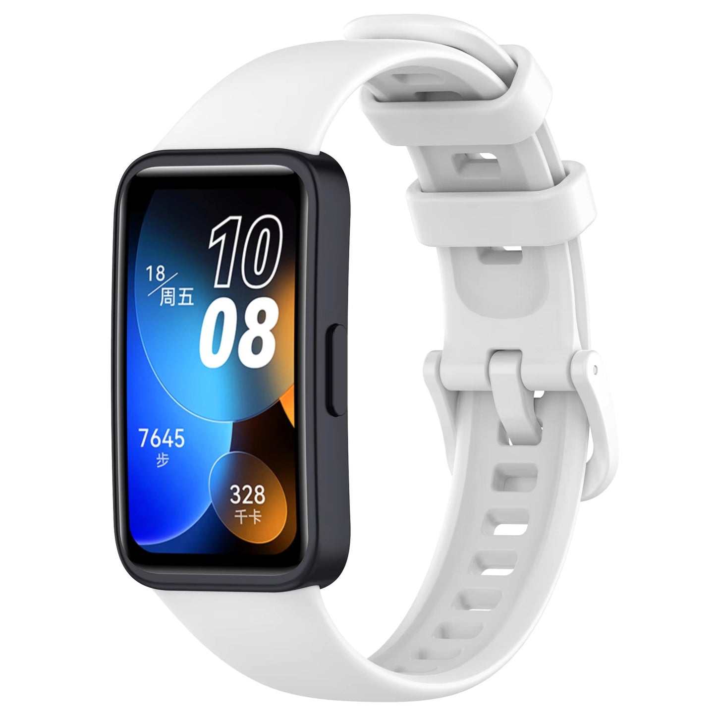 Valente Soft Silicone Sport Strap Compatible with Huawei Band 8 / Band 9 – Comfortable & Adjustable Replacement Wristband