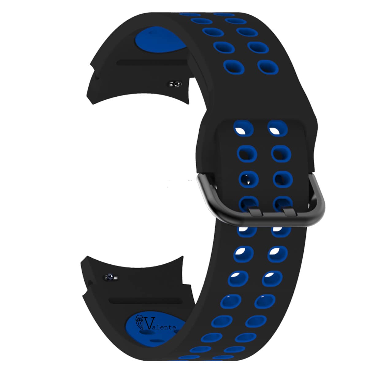 Valente Premium Silicone 20mm Buckle Watch Strap For Samsung Galaxy Watch 4/5/6