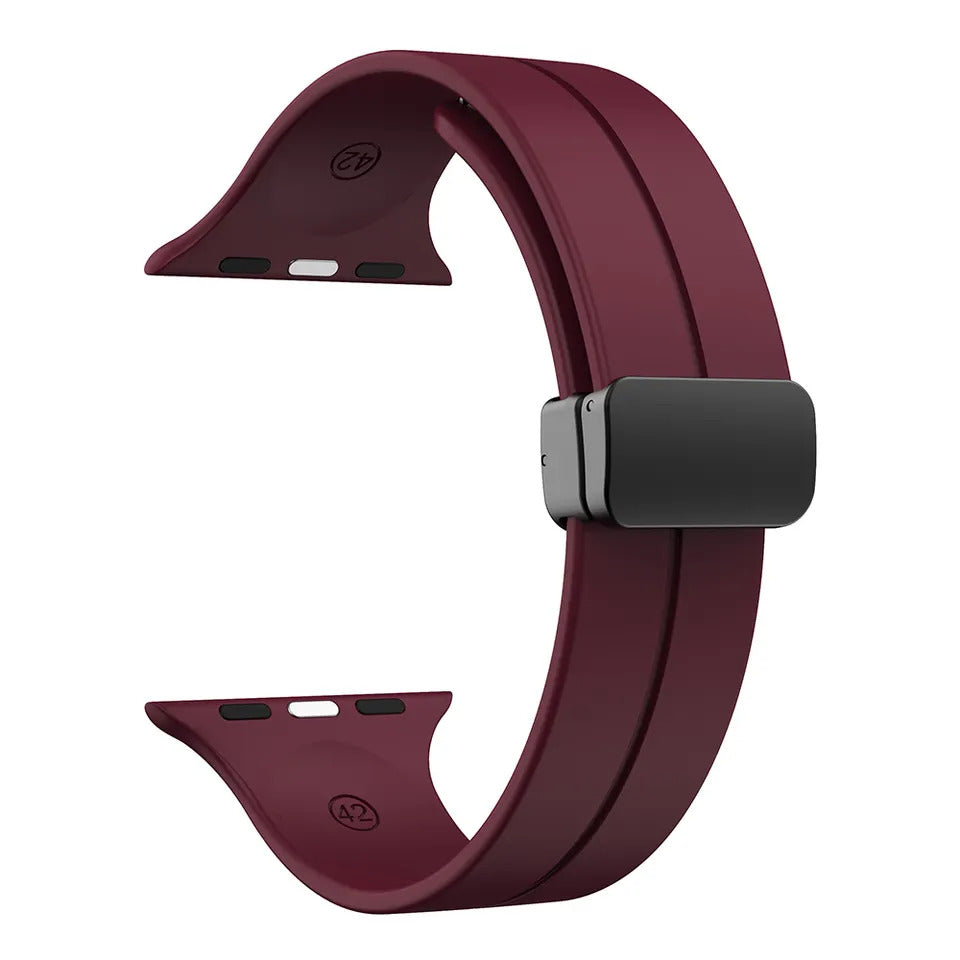 Valente Magnet Buckle Strap For Apple Watch Series 8,7,6,5,SE,Ultra