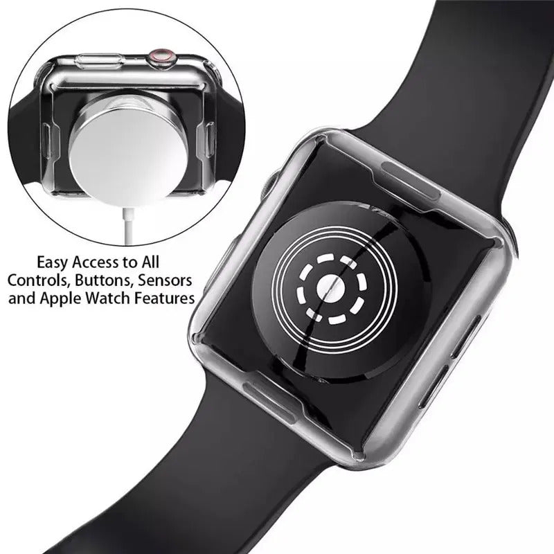 Valente 360° TPU Protective Case Cover For Apple Watch Series SE2 , 6 , SE , 5,4 (44mm)