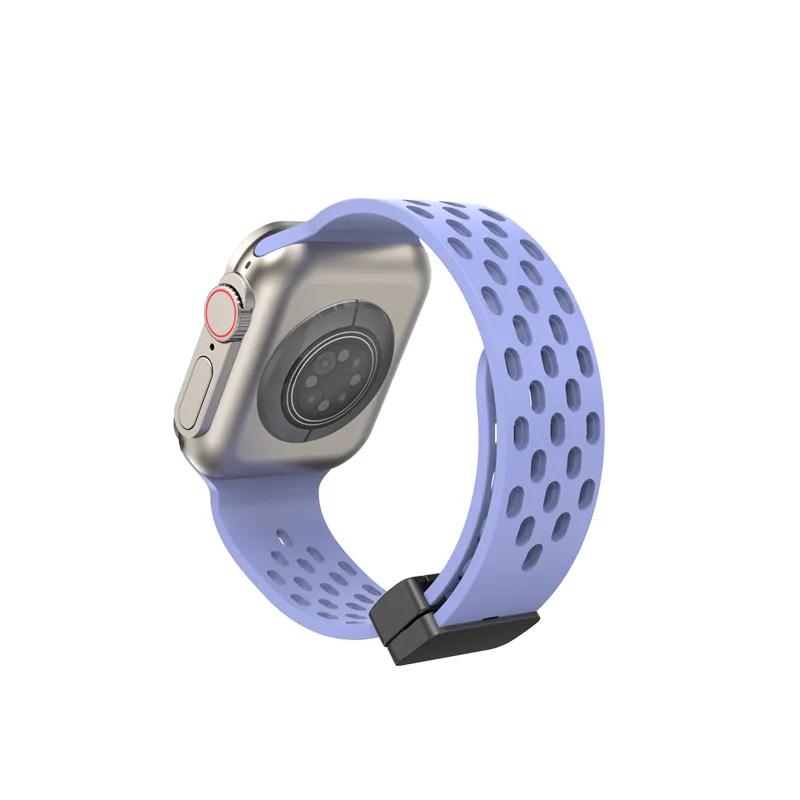 Valente breathable Magnet Buckle Strap For Apple Watch Series 8,7,6,5,SE,Ultra