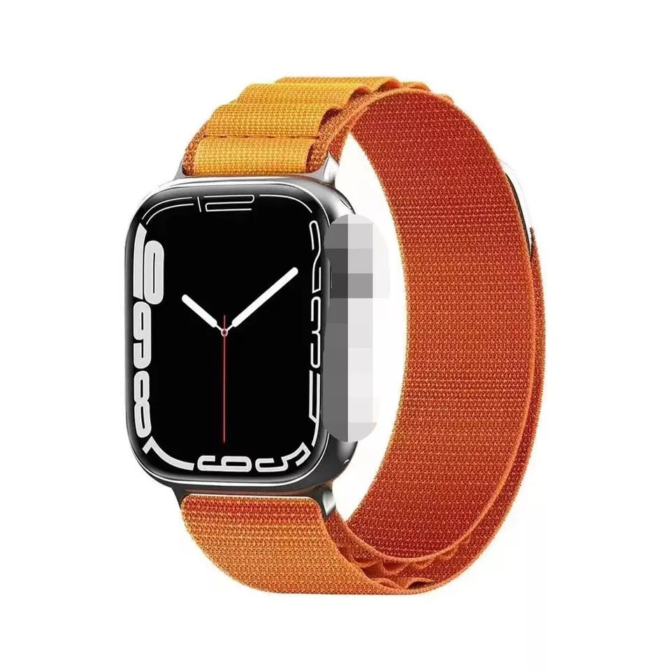 Valente Nylon Alpine Loop 42/44/45/49mm Strap Compatible with Apple Watch Series 8,7,6,5,SE,Ultra